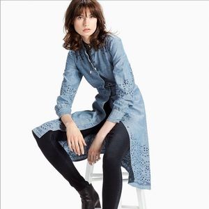 NWT Lucky Brand Chambray Dress size 12